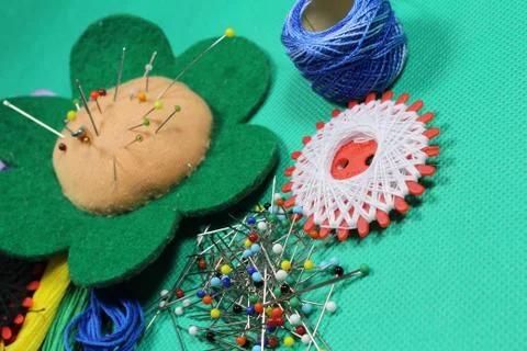 Sewing necessary Stock Photos