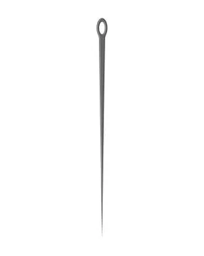 Sewing needle isolated on white background. Vector illustration Illustrazione stock