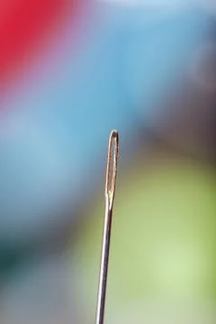 Sewing needle Stock Photos