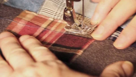 Sewing a patchwork Square 스톡 동영상 148591734