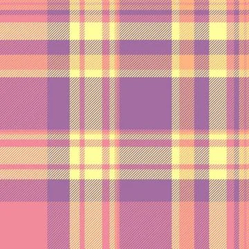 Sewing pattern background fabric, list check texture textile. Decorative ve.. Stock Illustration