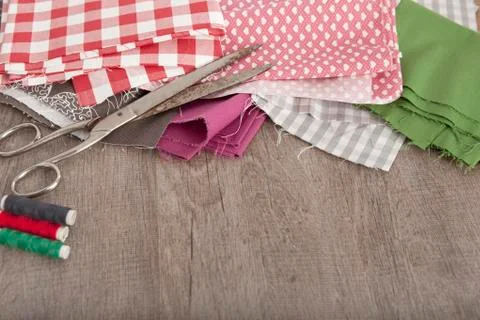 Sewing Patterns Stock Photos