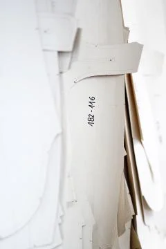 Sewing patterns. Stock Photos