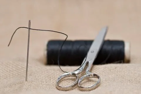 Sewing. Stock Photos