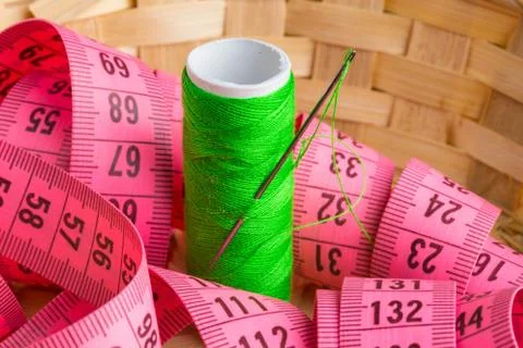 Sewing 스톡 사진