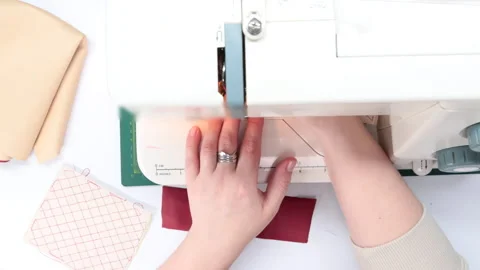 Sewing Process Stock Footage 306743409