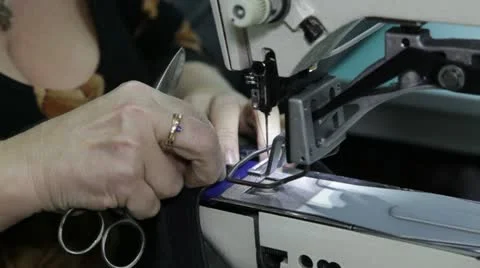 Sewing production. Stock Footage 22144615