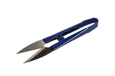 Sewing scissors Thread cutter Mini thread cutter - great for DIY stitches. Bl Stock Photos