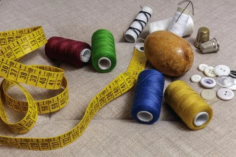 A sewing set Stock Photos