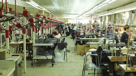 Sewing on sewing mashine Stock Footage 64802633