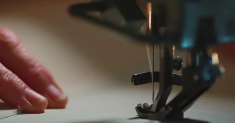 Sewing Stitching Measuring Stock Footage 320366084