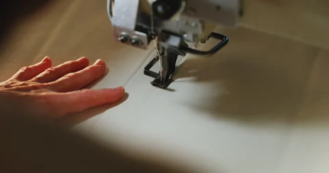 Sewing Stitching Measuring Stock Footage 320366229