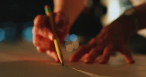 Sewing Stitching Measuring Stock Footage 320367107