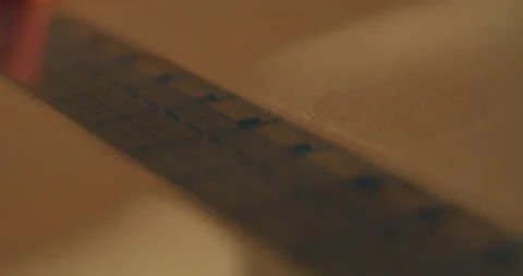 Sewing Stitching Measuring Stock Footage 320368494