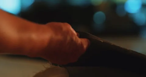 Sewing Stitching Measuring Stock Footage 320369661