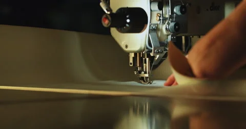 Sewing Stitching Measuring Stock Footage 320370134