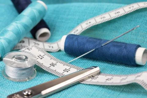 Sewing stuff Foto stock