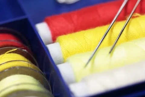 Sewing stuff Stock Photos