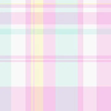 Sewing tartan vector background, stitched plaid texture check. Canadian pat.. Stock Illustration