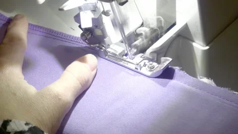 Sewing technique tutorial 動画素材 320346547