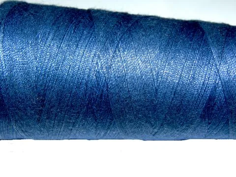 Sewing thread isolated on white background Stock Photos