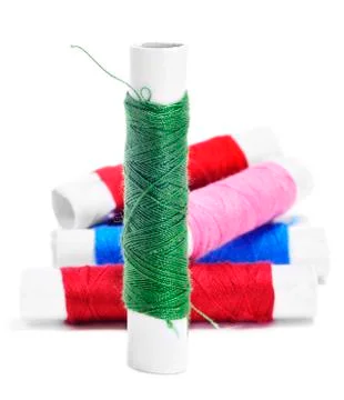 Sewing thread Stock-Fotos