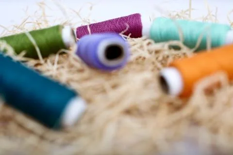 Sewing Thread Stock Photos