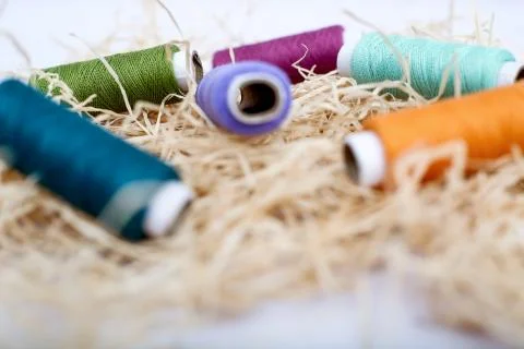 Sewing Thread Stock Photos
