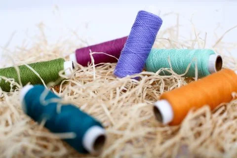 Sewing Thread Foto stock