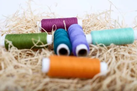 Sewing Thread Stock Photos