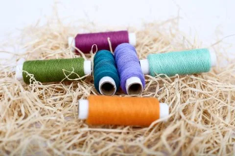 Sewing Thread Stock Photos