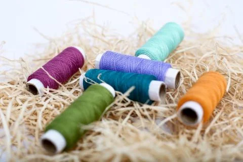 Sewing Thread Stock Photos