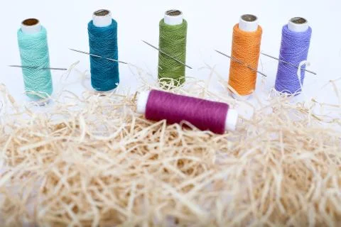Sewing Thread Foto stock