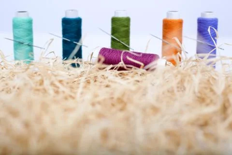 Sewing Thread Stock Photos