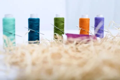 Sewing Thread Stock Photos