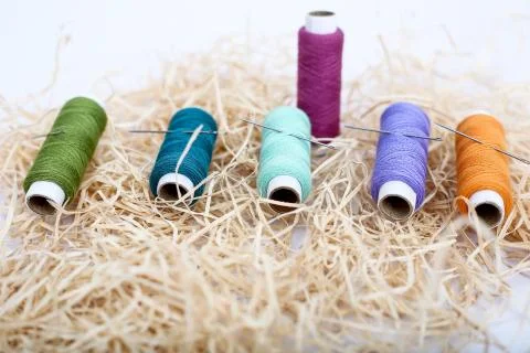 Sewing Thread Stock Photos