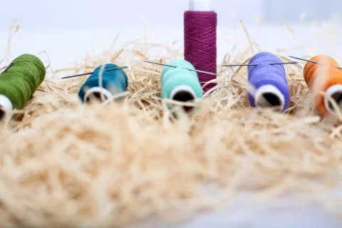 Sewing Thread Stock Photos