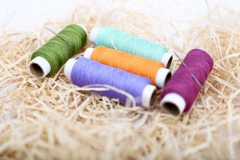 Sewing Thread Stock Photos