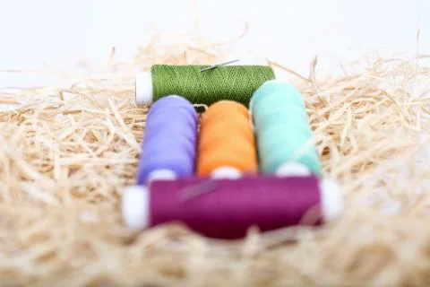 Sewing Thread Stock Photos