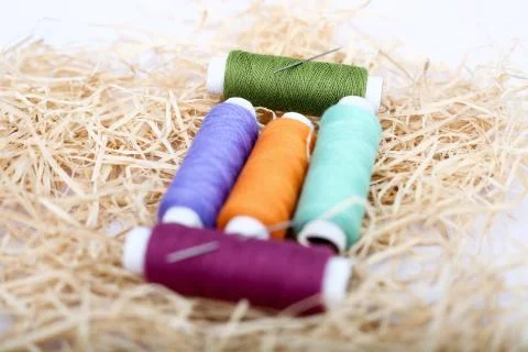 Sewing Thread Stock Photos