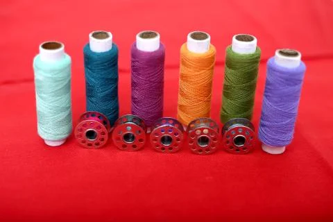 Sewing Thread Stock Photos