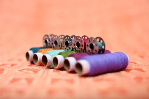 Sewing Thread Stock Photos