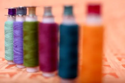 Sewing Thread Stock Photos