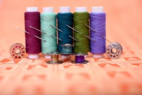 Sewing Thread Stock Photos