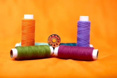 Sewing Thread Stock Photos