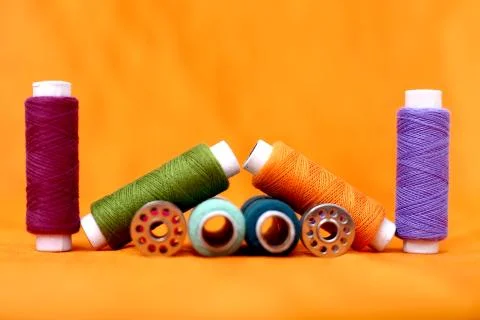 Sewing Thread Stock Photos