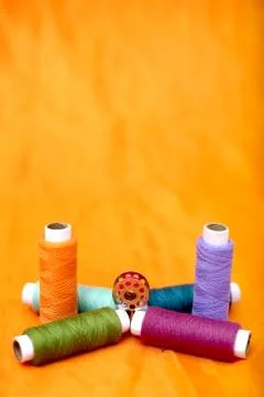 Sewing Thread. Foto stock