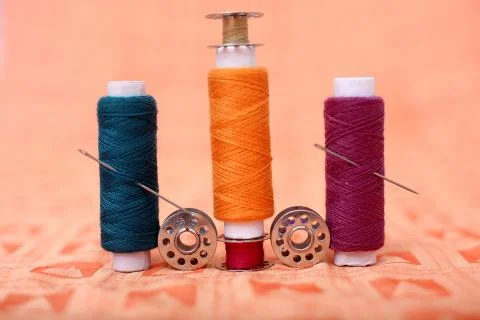 Sewing Thread Stock Photos