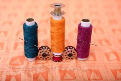 Sewing Thread Stock Photos