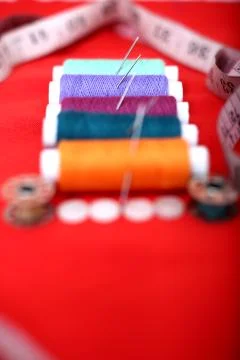 Sewing Thread Foto stock
